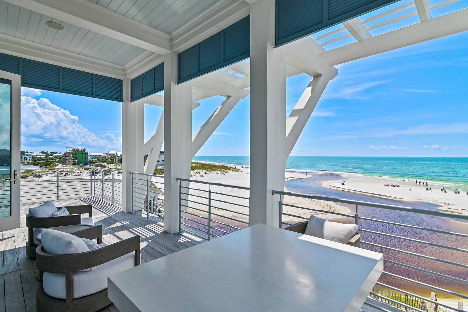 Step onto your private balcony and breathe in the salty air as you gaze across turquoise waters and soft white sand. This is your front-row seat to coastal paradise.