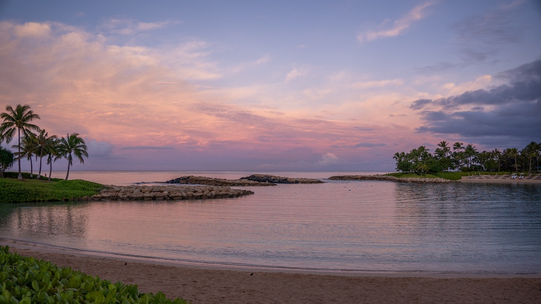Kapolei Vacation Rentals, Coconut Plantation 1214-2 Aloha Lagoons - Peaceful evening sunsets at Ko Olina