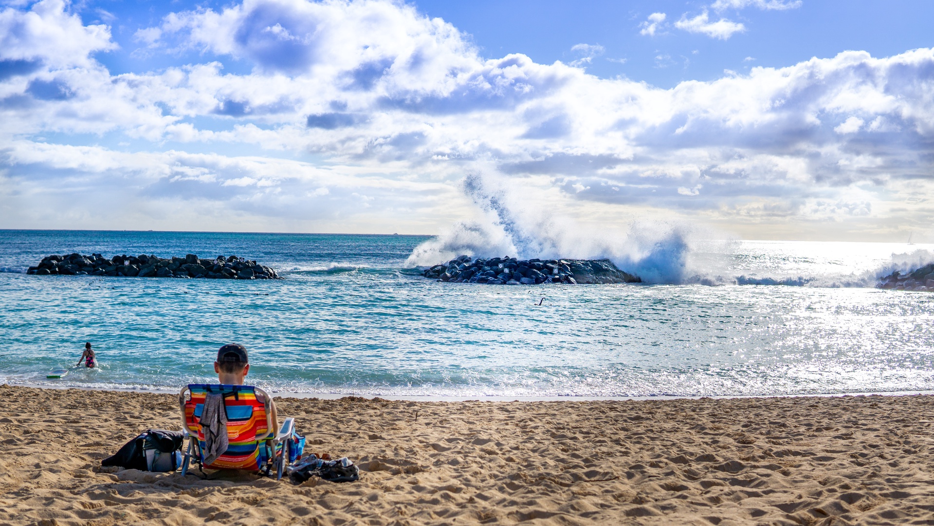 Kapolei Vacation Rentals, Ko Olina Beach Villas B610 - Take a stroll on sandy shores by the ocean.