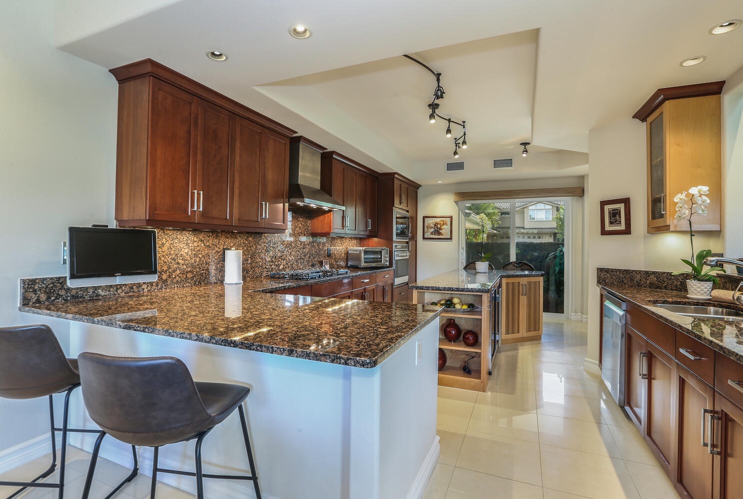 Princeville Vacation Rentals, Hale Moana - Lots of counter space to prepare delicious meals
