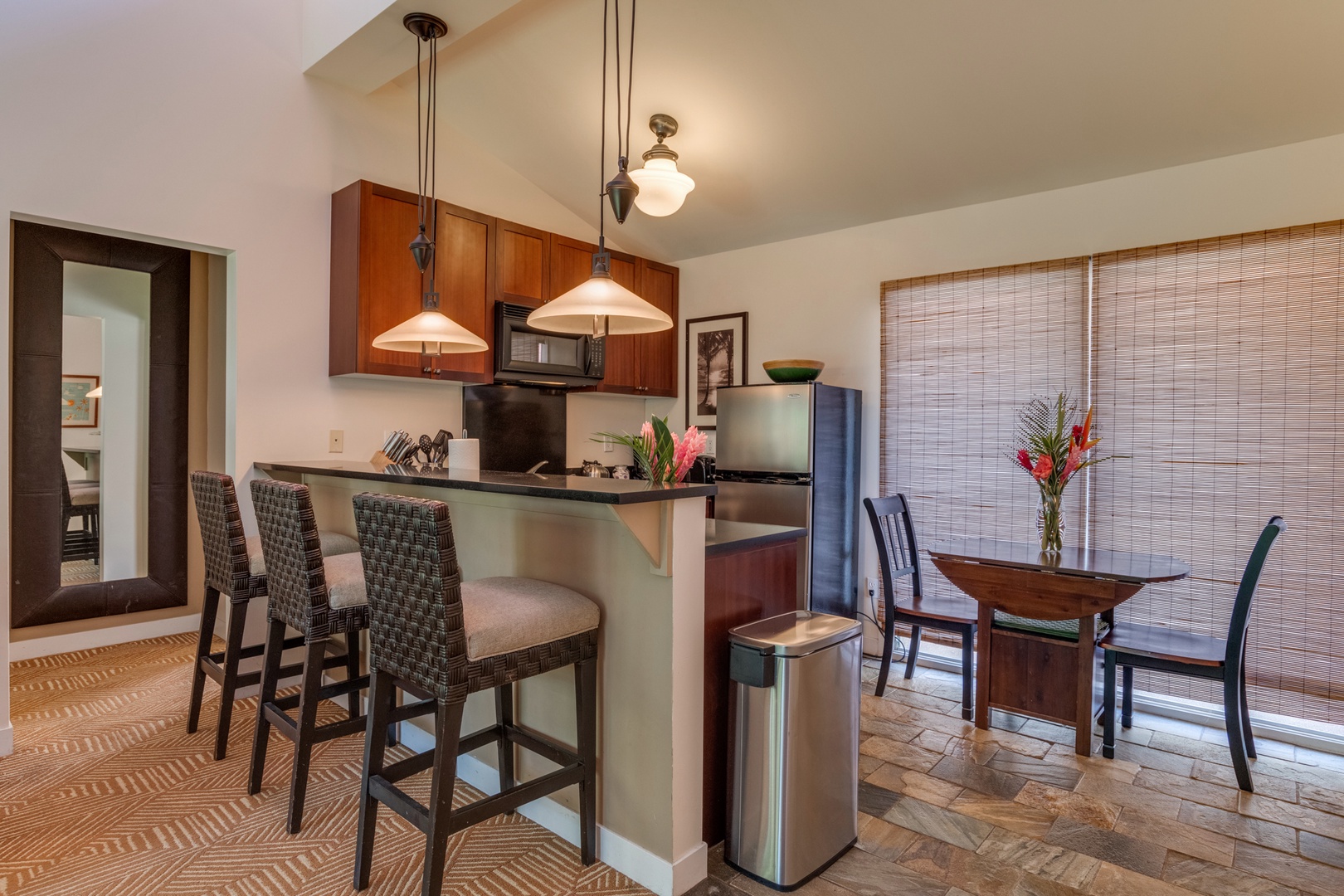 Lahaina Vacation Rentals, Aina Nalu D-207: Affordable luxury at it's best! - Bar Stools with seating for three