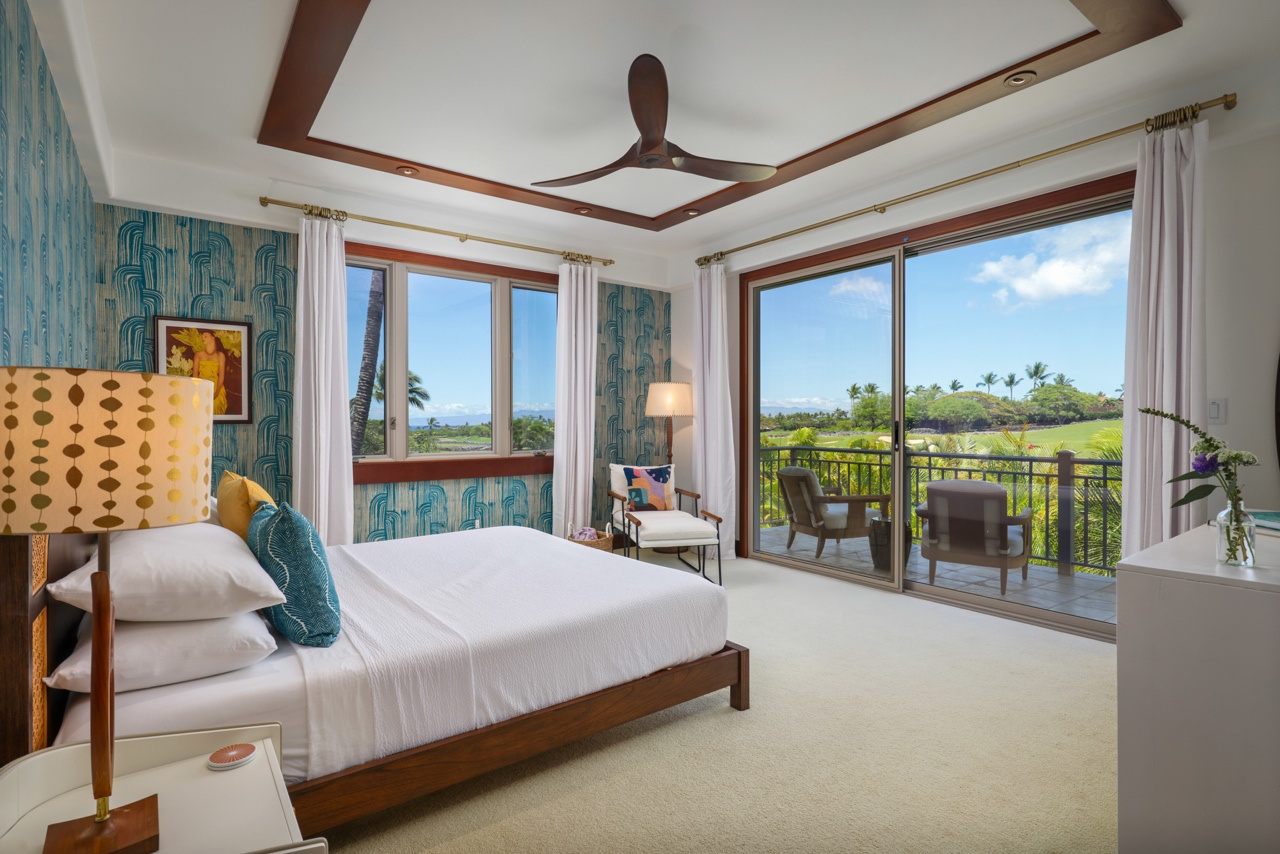 Kailua Kona Vacation Rentals, 3BD Ke Alaula Villa (217C) at Hualalai Resort - Alternate view of Guest Room #3