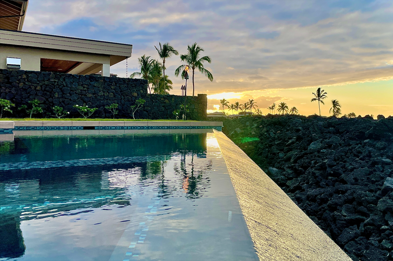 Kamuela Vacation Rentals, 6BD Mauna Lani Lux Golf Estate (3) at One Ocean - One Ocean Mauna Lani sunsets are perfection.