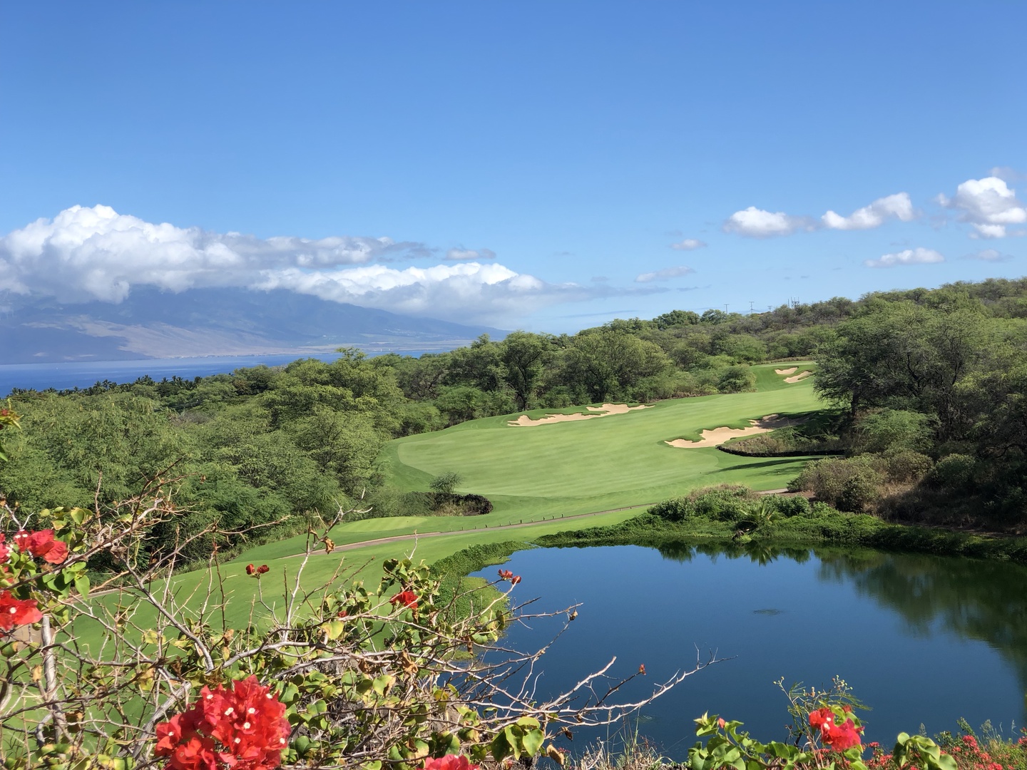 Wailea Vacation Rentals, Wailea Luxury Residence Hoolei 93-3 - Tee off amid breathtaking mountain and water views.