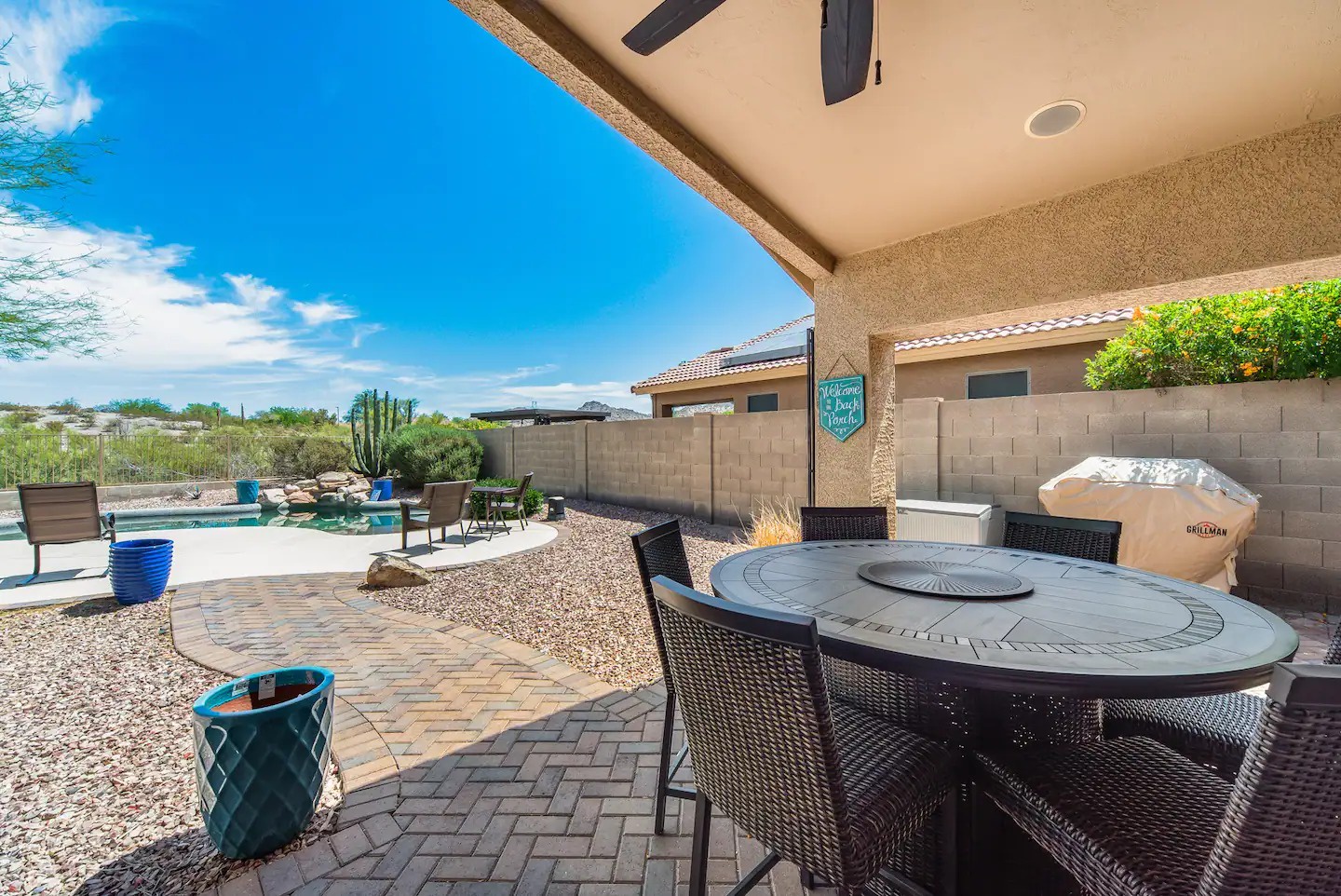 Goodyear Vacation Rentals, Foothills Sunny House - Patio