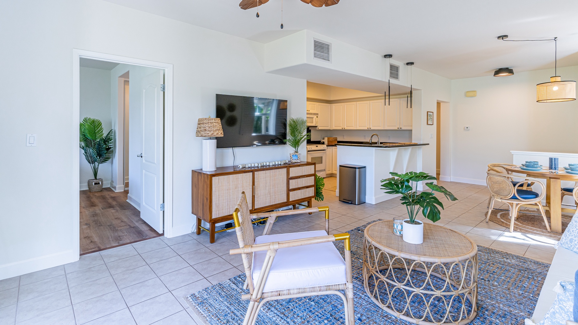 Kapolei Vacation Rentals, Ko Olina Kai 1033A - Host a game night and converse with the chef.