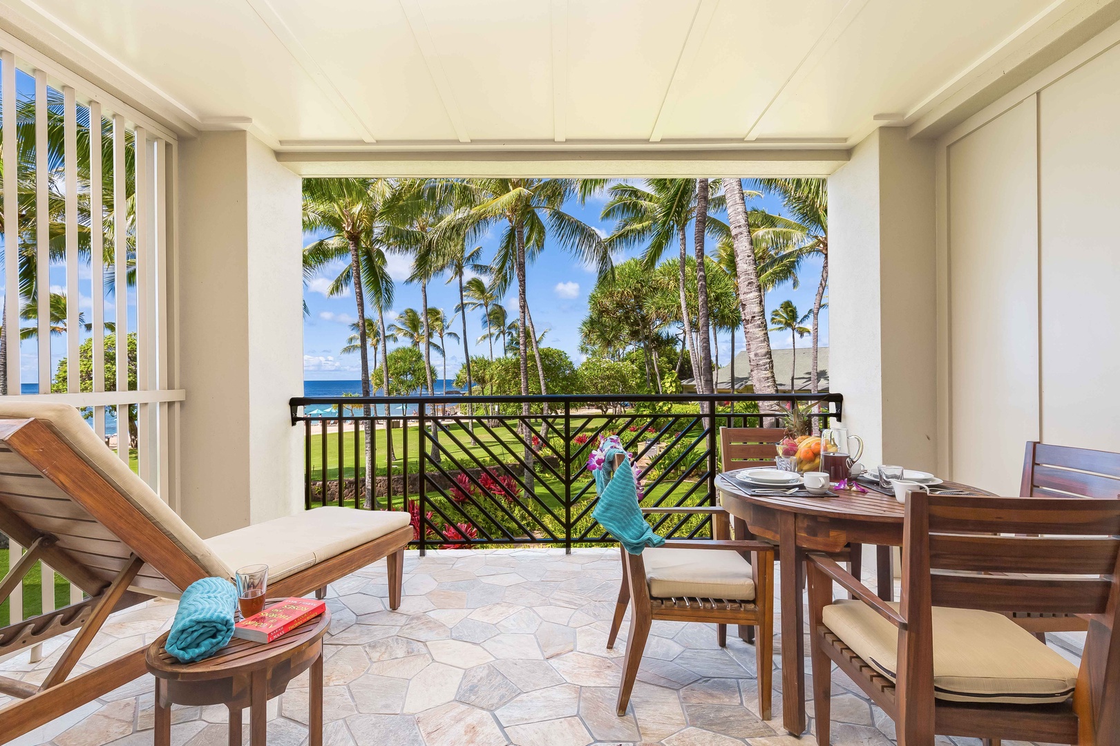 Kahuku Vacation Rentals, Turtle Bay Villas 205 - Lanai