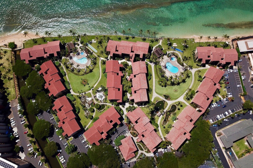 Lahaina Vacation Rentals, Papakea L-106 - Papakea Resort's beautifully landscaped grounds feature two pools, lush gardens, and direct beach access for a relaxing getaway.