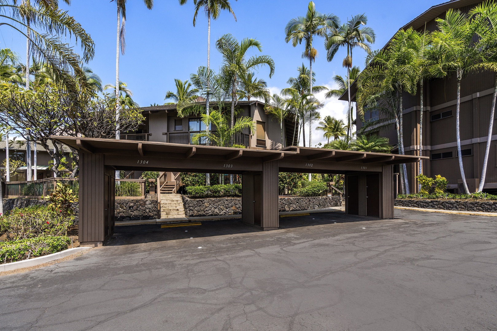 Kailua Kona Vacation Rentals, Kanaloa at Kona 1302 - Unit assigned parking stall, steps from the condo (1 stall)