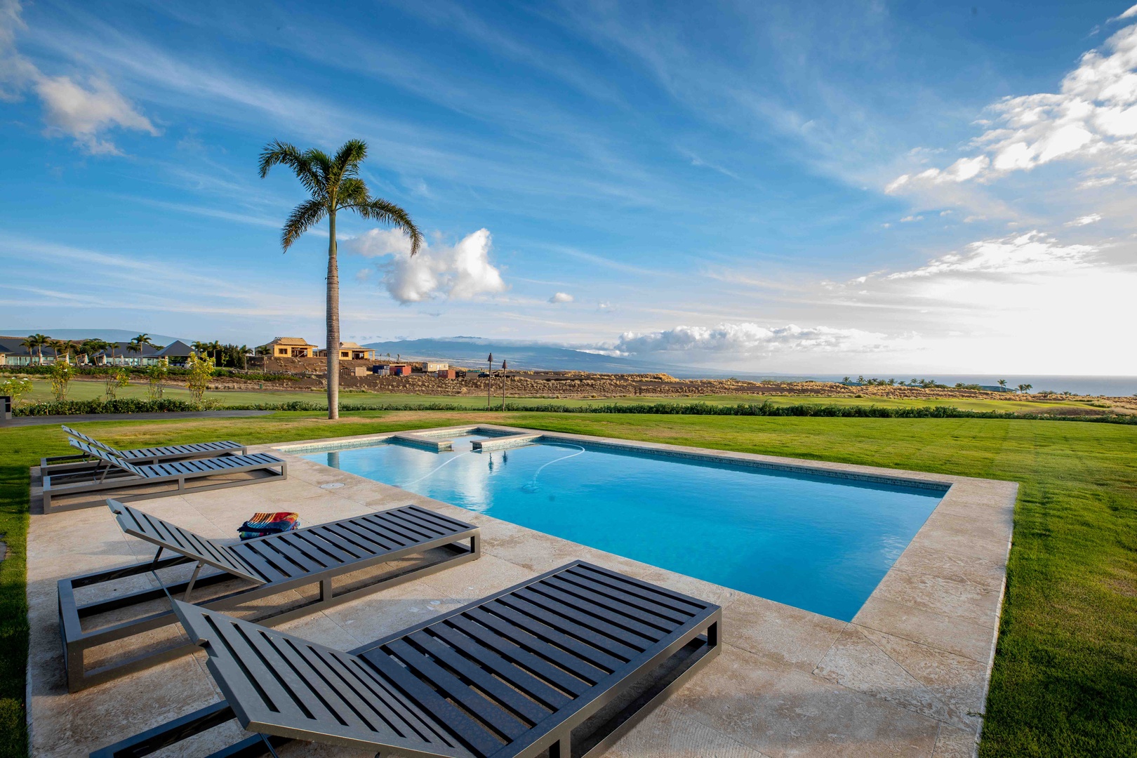 Kamuela Vacation Rentals, Hapuna Estates #8 - Take a dip in the pool or relax in the spa after a day of adventure