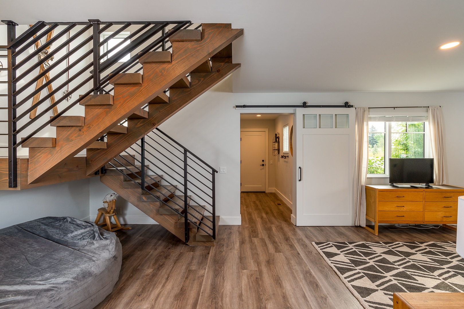 Hailey Vacation Rentals, Contemporary Red Feather Comfort - Most of the bedrooms are located on the lower level
