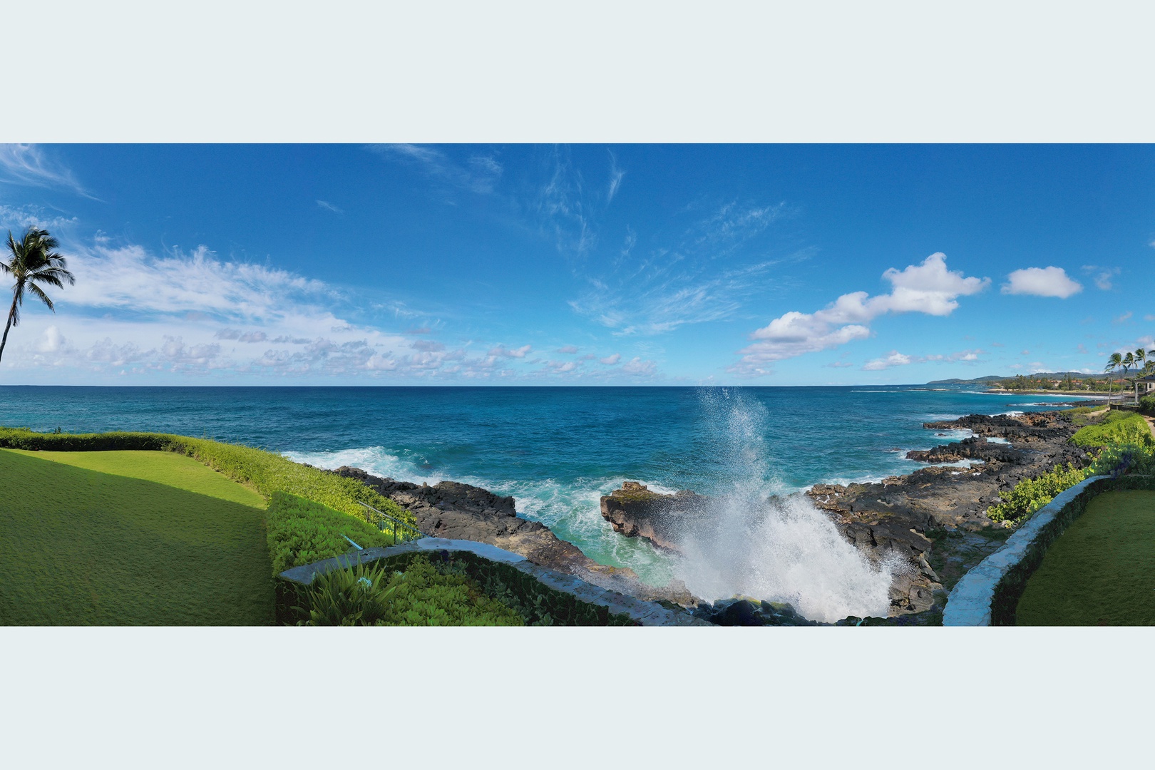 Koloa Vacation Rentals, Poipu Shores A206 - Ocean view from Lanai