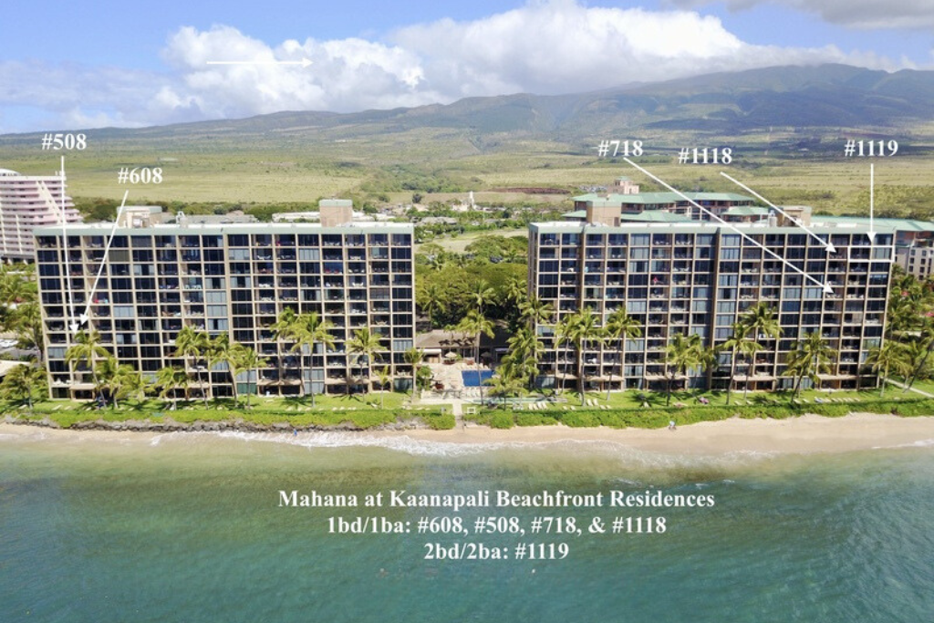 Lahaina Vacation Rentals, Mahana 1118 - Mahana at Kaanapali Beachfront Residences offers stunning ocean views with direct beach access