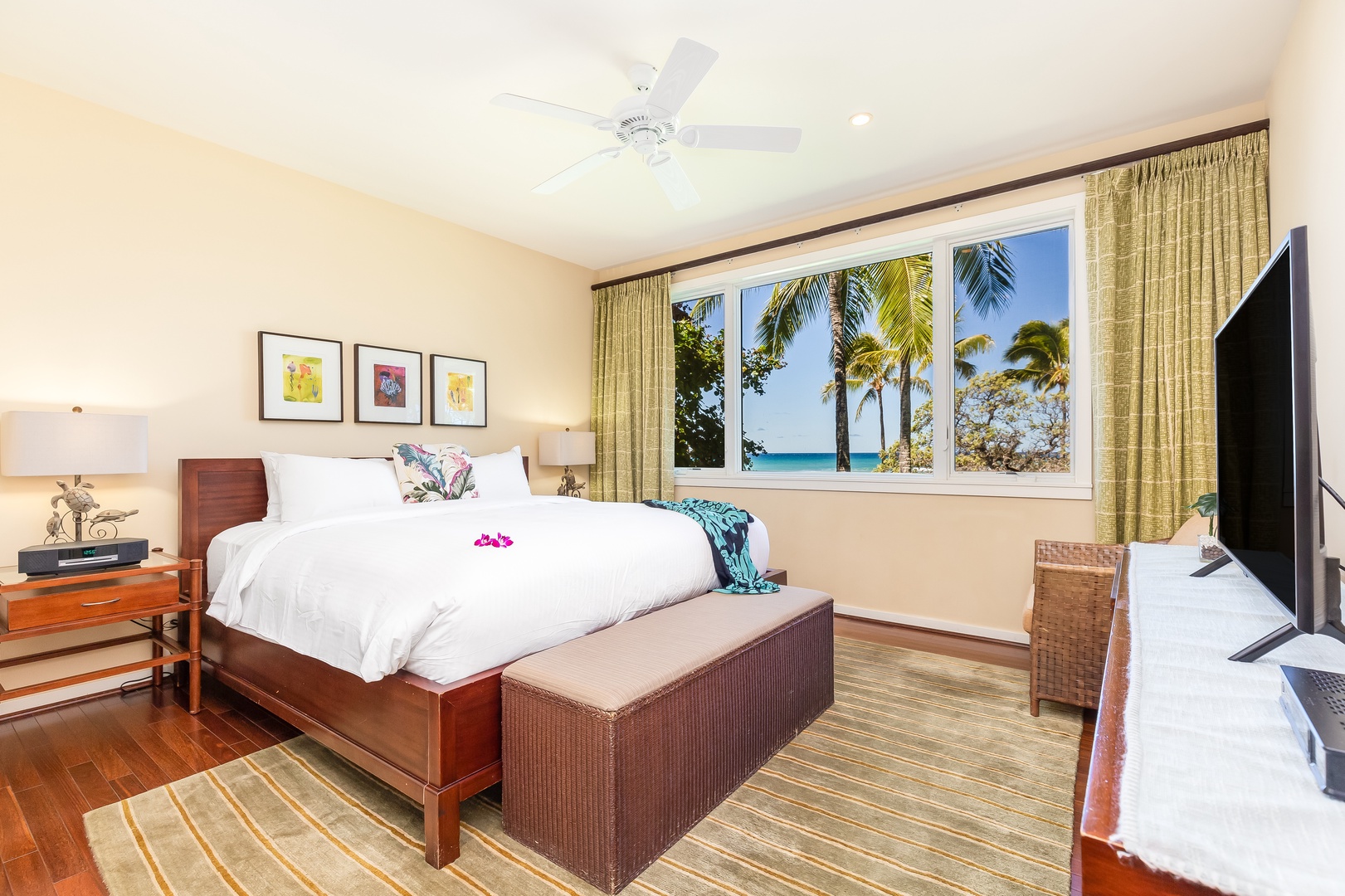 Kahuku Vacation Rentals, OFB Turtle Bay Villas 301 - Second bedroom