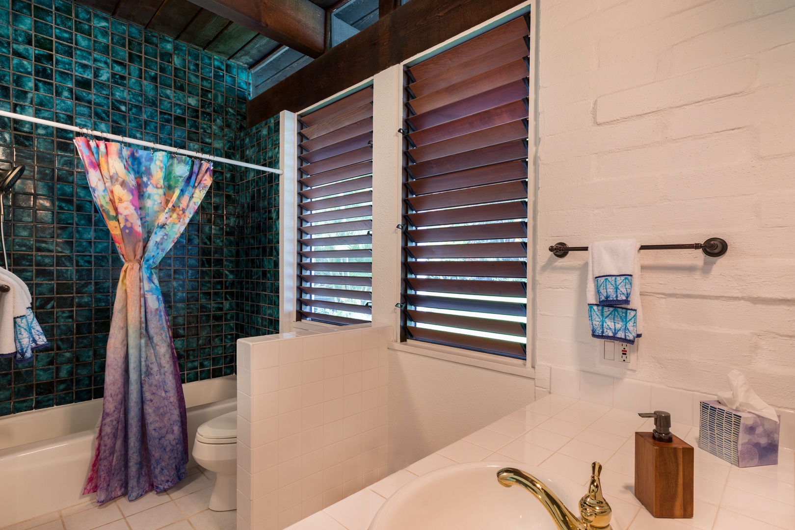 Kailua Kona Vacation Rentals, Ono Oasis - Guest bathroom