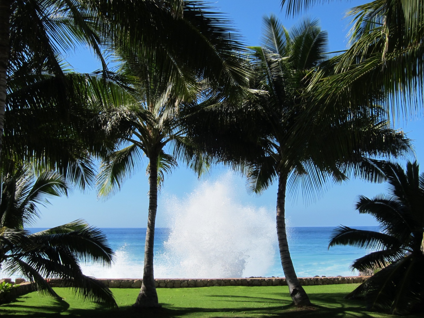 Waianae Vacation Rentals, Makaha Hale - Makaha Hale oceanfront view.