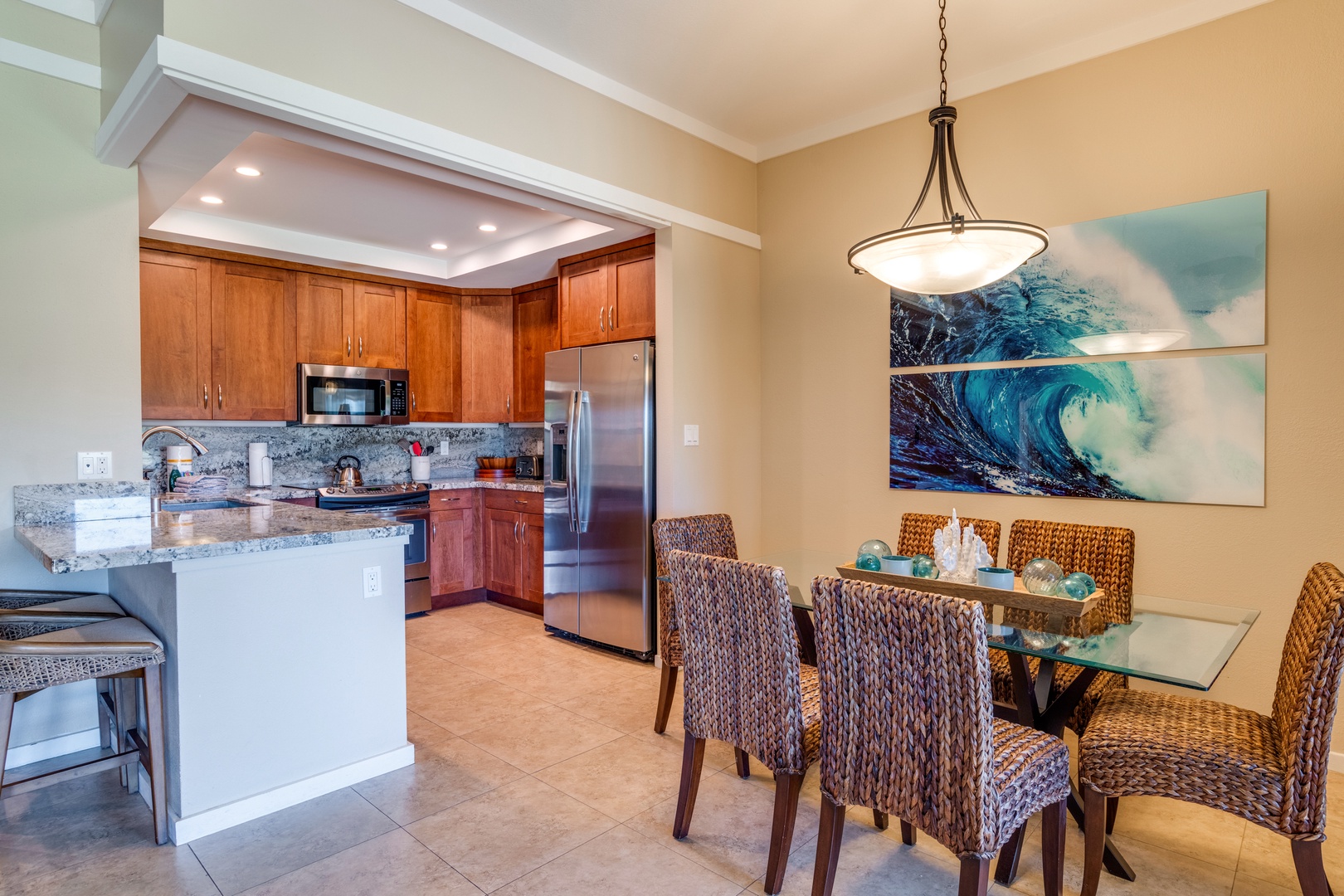 Lahaina Vacation Rentals, Kapalua Golf Villas 15P3-4 - Plenty of space for all your kitchen needs