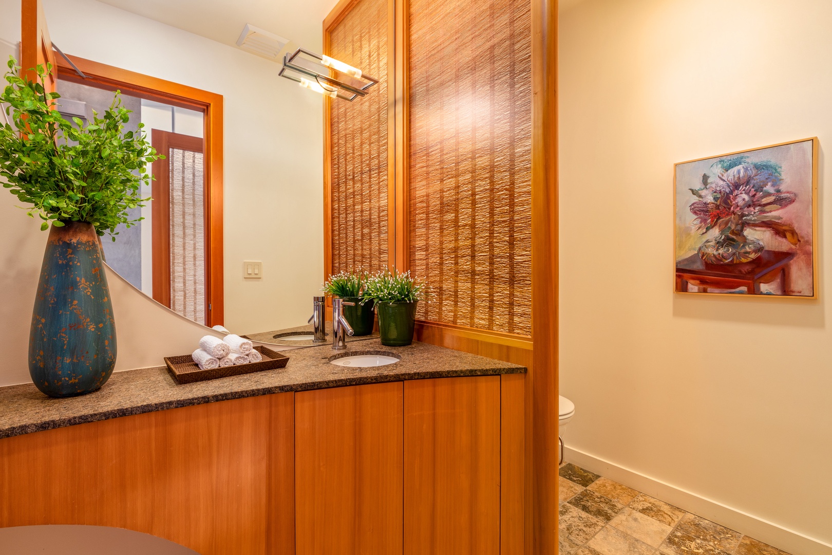 Kamuela Vacation Rentals, Mauna Kea Resort Bluffs 22 - The Beach House - Half bathroom