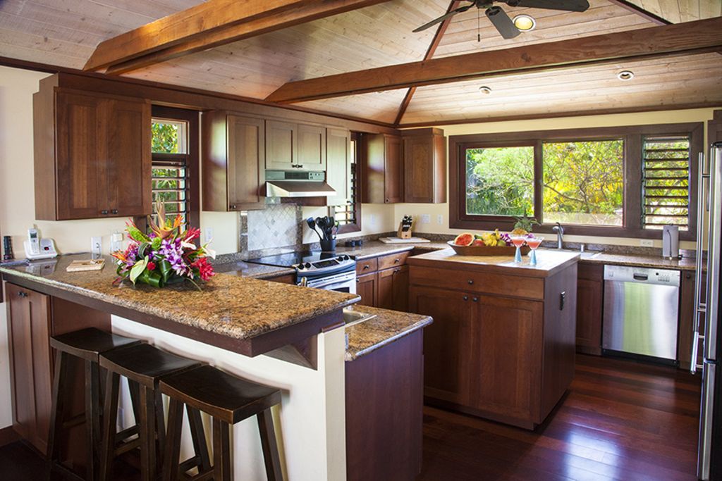 Hanalei Vacation Rentals, Hale Ylang Ylang TVNC-5108* - Kitchen