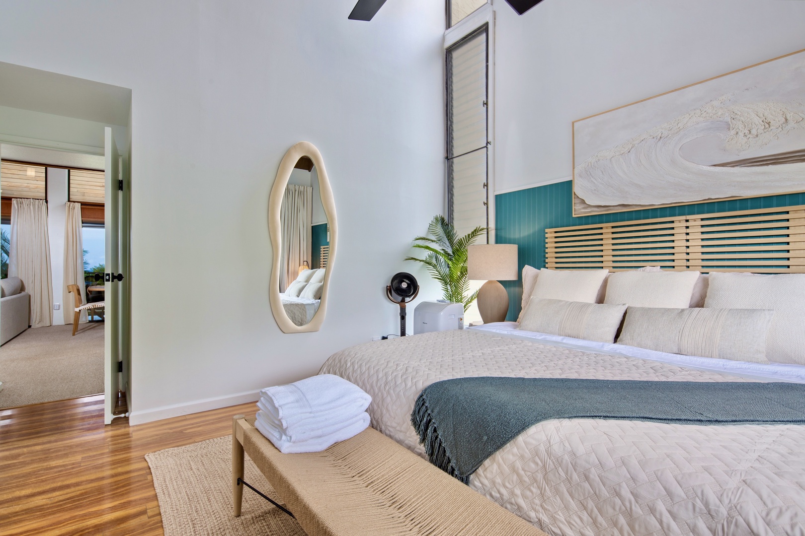 Kailua Kona Vacation Rentals, Keauhou Kai C301 - Towels set out before you arrive, one less thing anyone has to ask for.