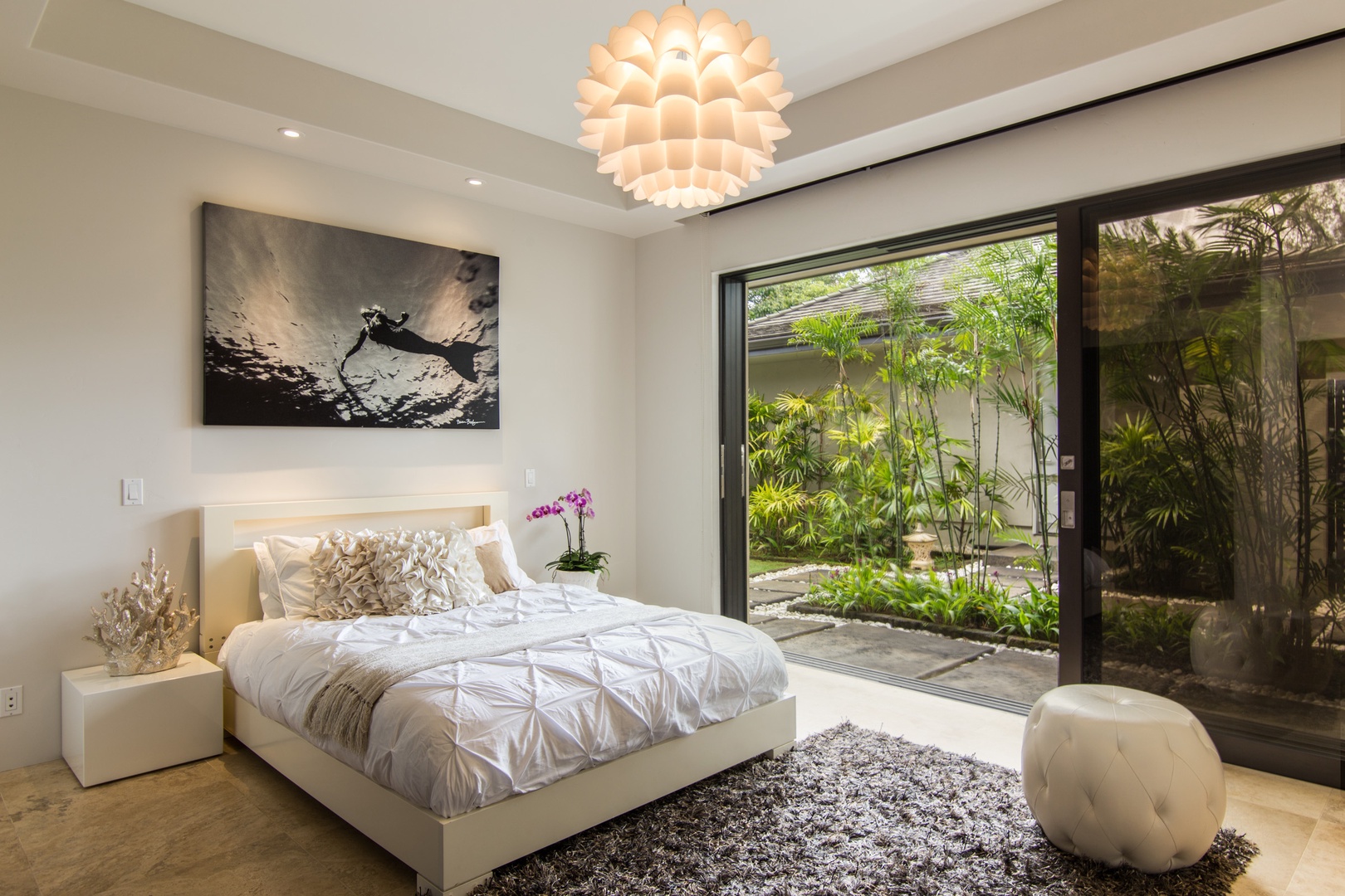Princeville Vacation Rentals, Laulea Kailani Villa (KAUAI) - Bedroom three (first level)