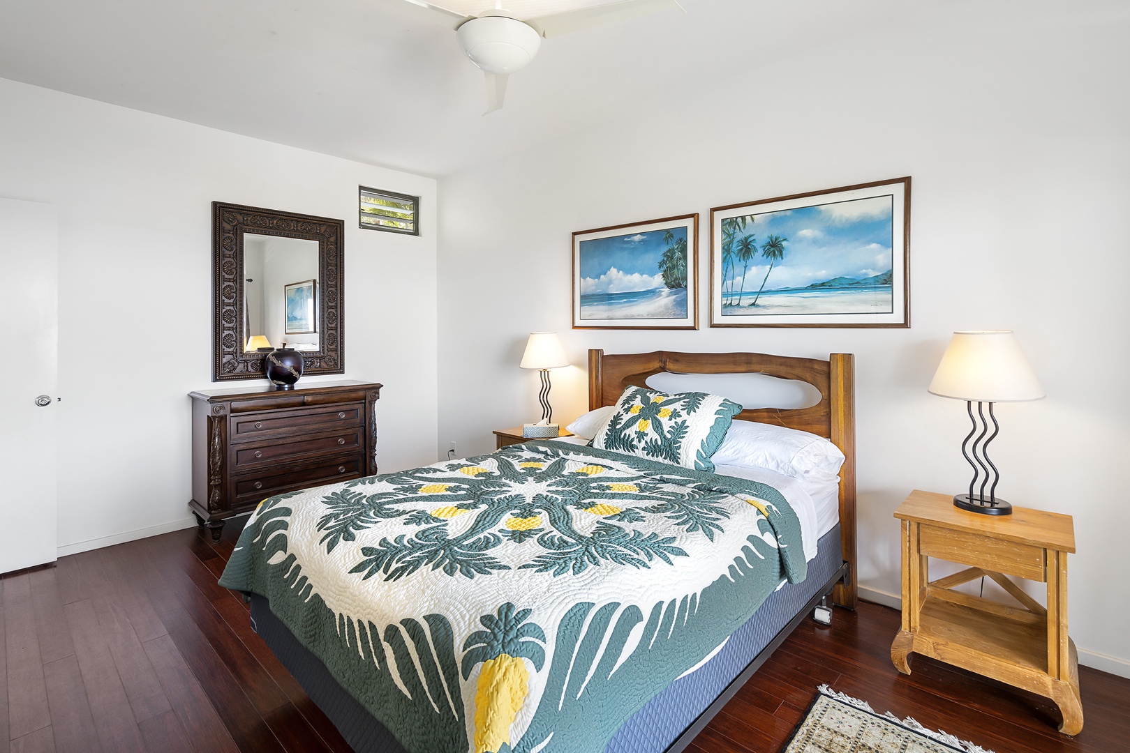 Kailua Kona Vacation Rentals, Ho'o Maluhia - Guest bedroom with Queen bed!
