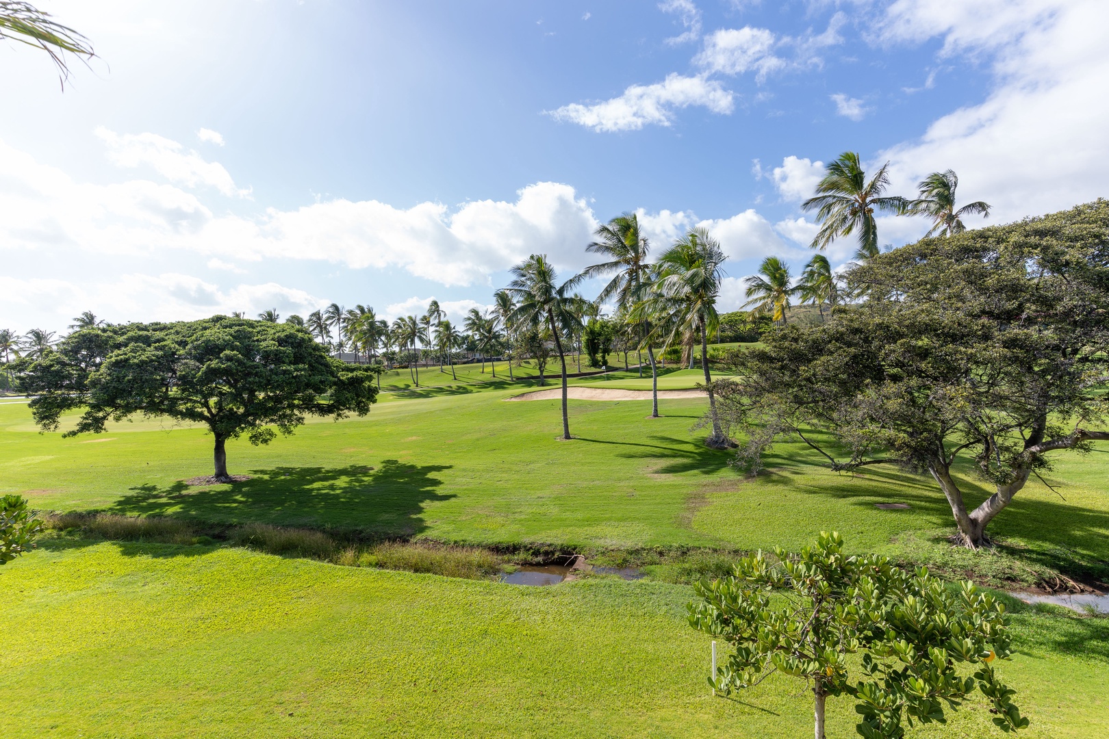Kapolei Vacation Rentals, Coconut Plantation 1100-2 - Glorious days on the golf course.