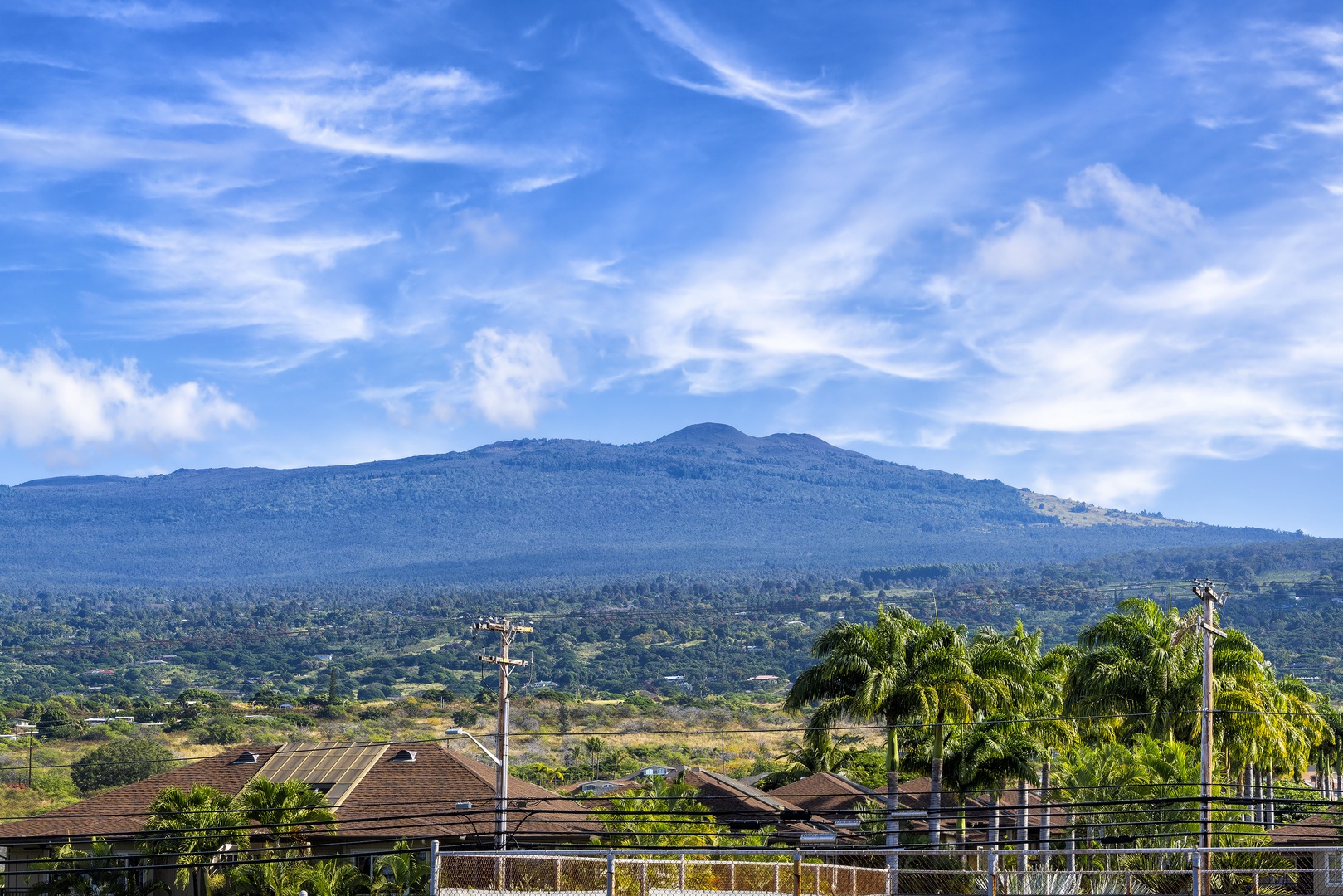 Kailua Kona Vacation Rentals, Kona Makai 6201 - Views of the Mountain from the complex