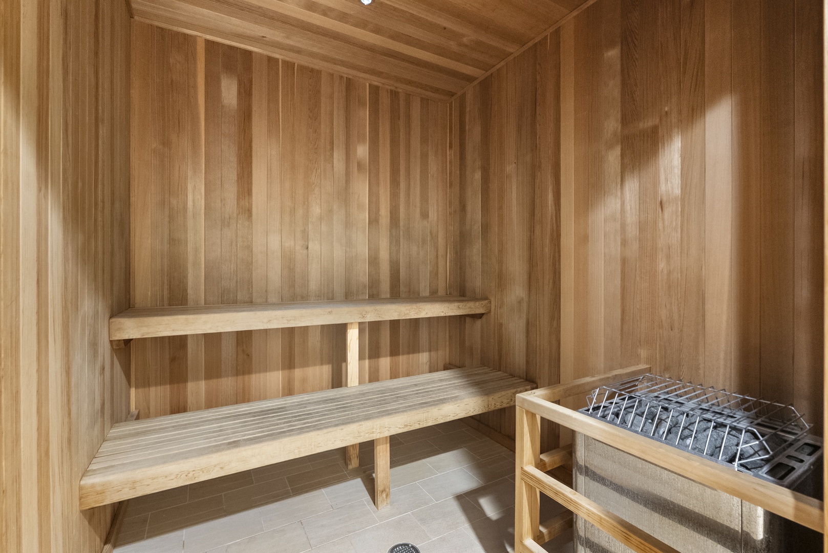 Kapolei Vacation Rentals, Ko Olina Beach Villas B109 - Sweat out the last of a workout in the cedar sauna.
