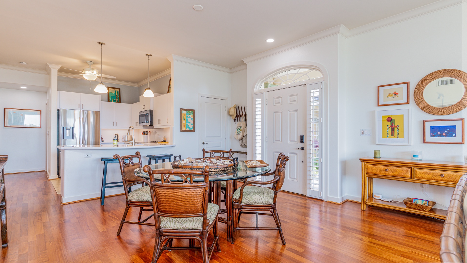 Kapolei Vacation Rentals, Kai Lani 24B - Dine in elegance or gather around for game night.