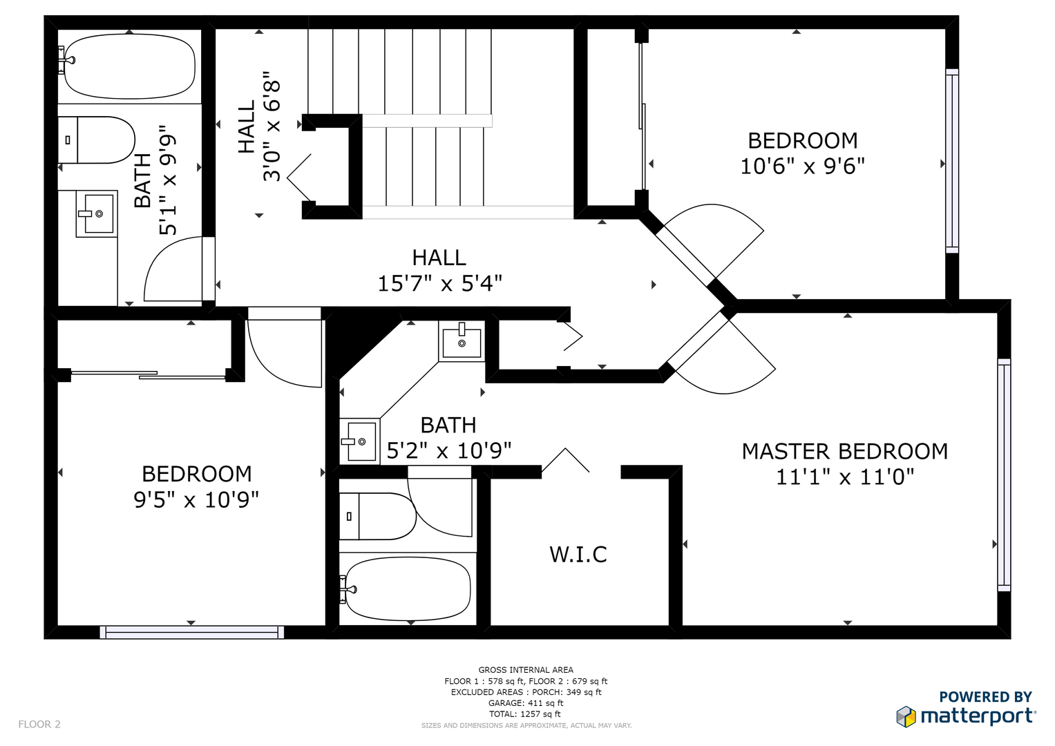 Kapolei Vacation Rentals, Fairways at Ko Olina 8G - The floor-plan of the second floor of our Ko Olina Condo Oahu.