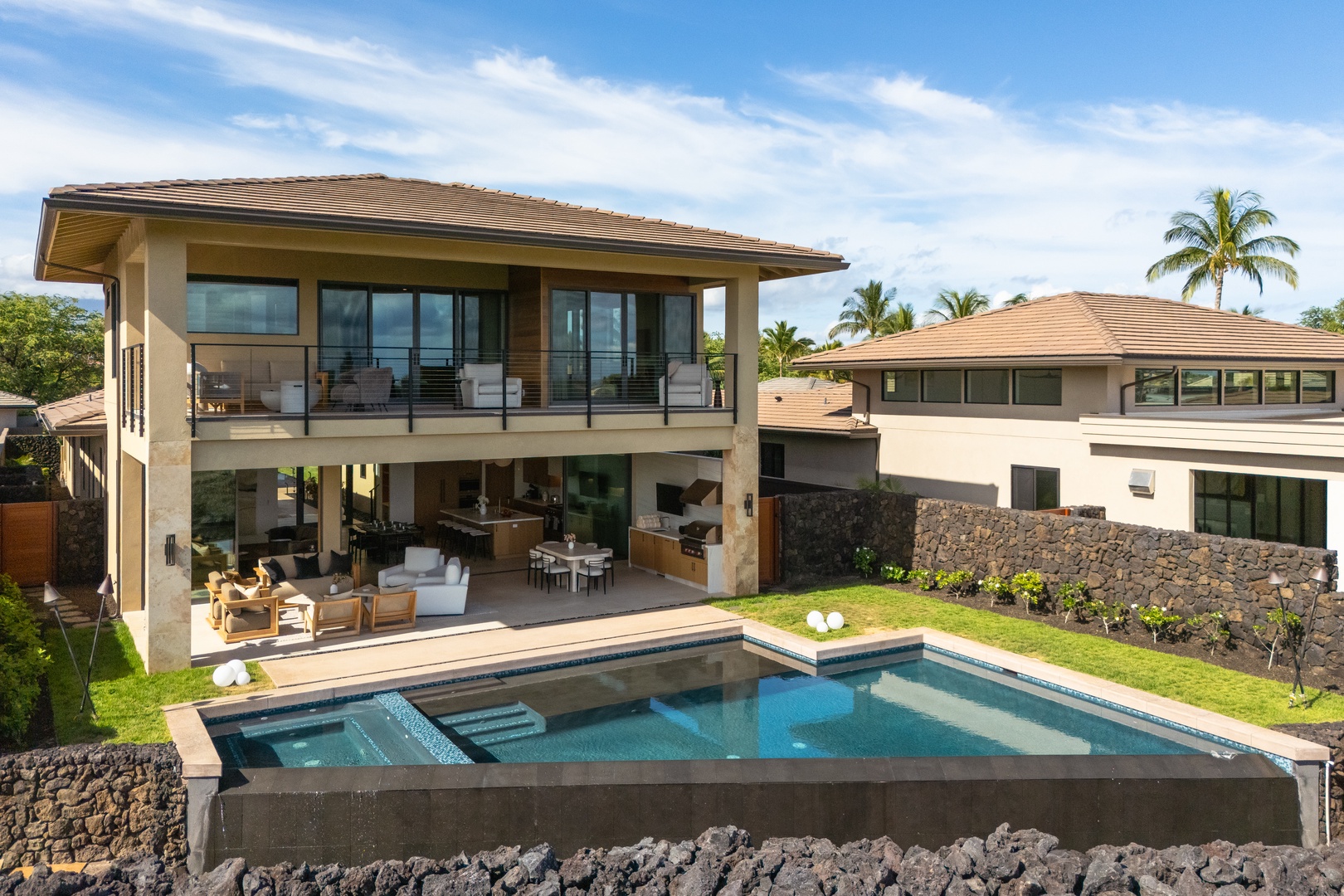 Kamuela Vacation Rentals, 6BD Mauna Lani Lux Golf Estate (3) at One Ocean - The view of your home away from home.