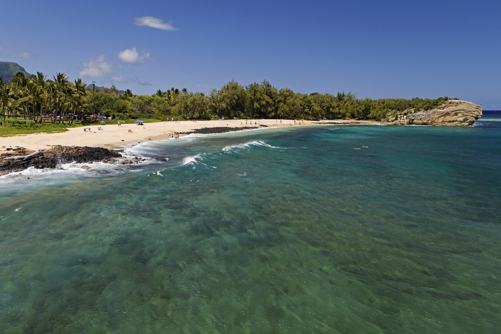 Koloa Vacation Rentals, Pili Mai 14K - A picturesque view of the tranquil beach.