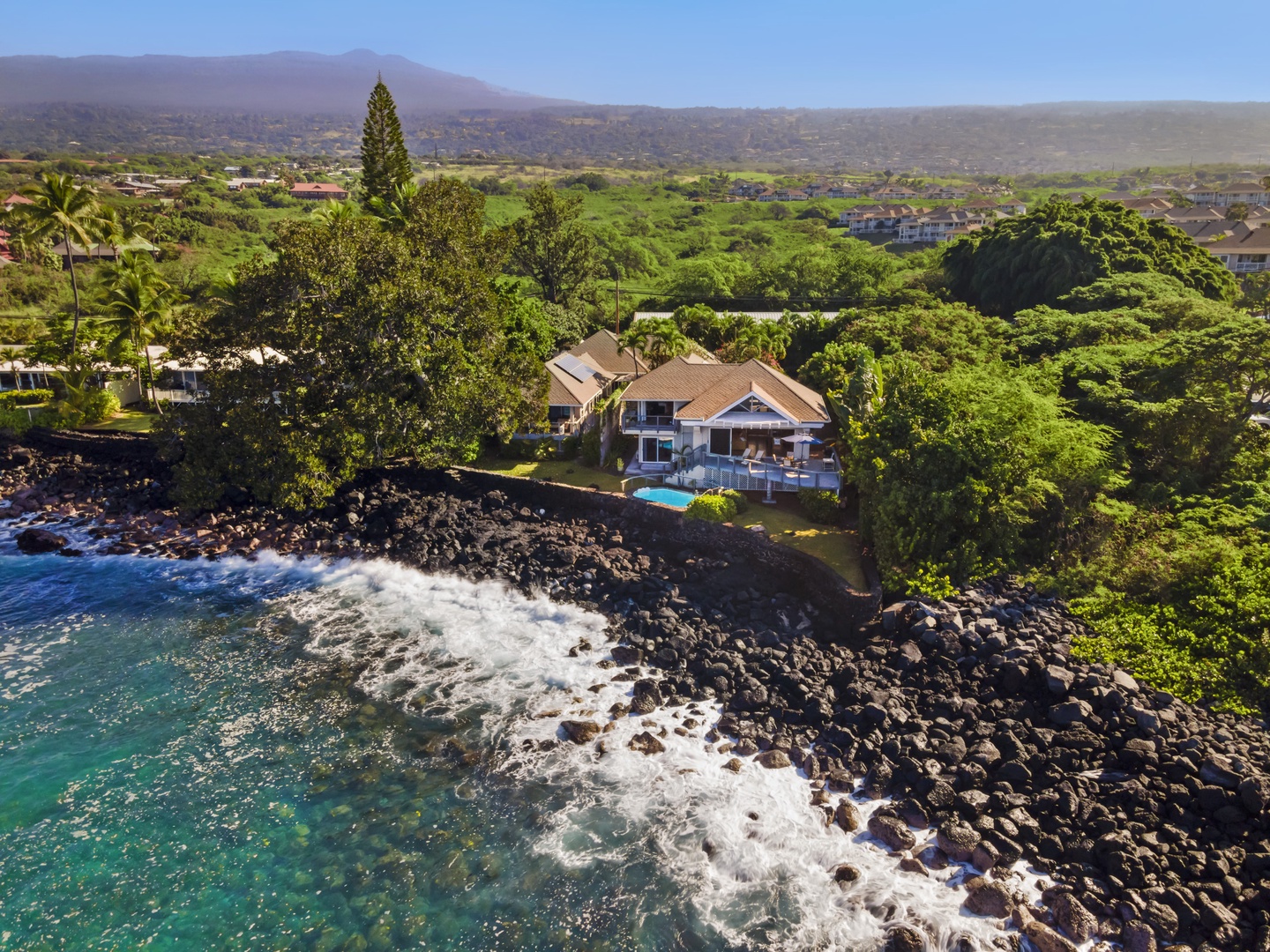 Kailua-Kona Vacation Rentals, Hale Kope Kai - Hale Kope Kai nestled into the Kona Coast