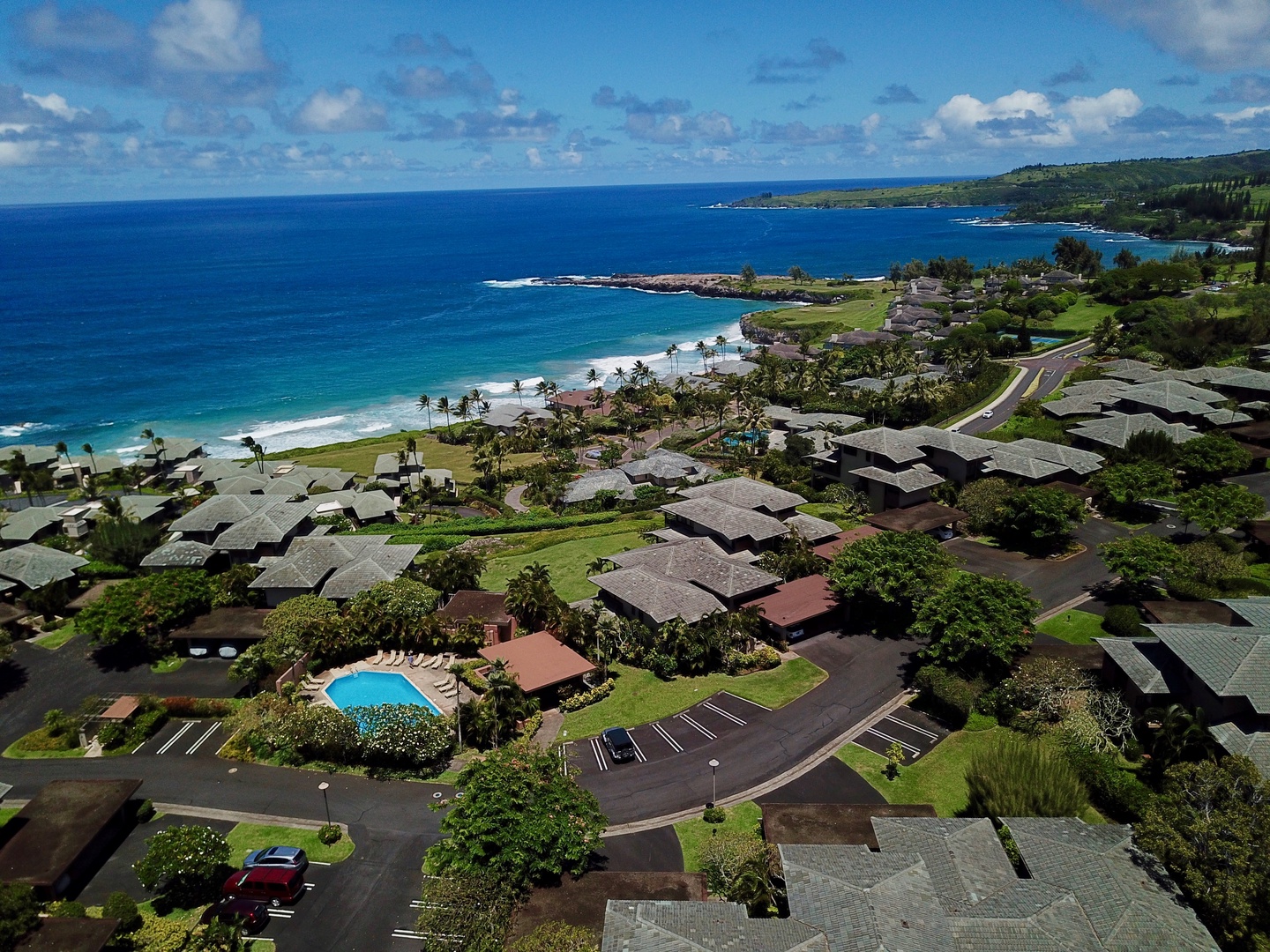 Lahaina Vacation Rentals, Kapalua Ridge 2321 - Kapalua Ridge 2321 Aerial view