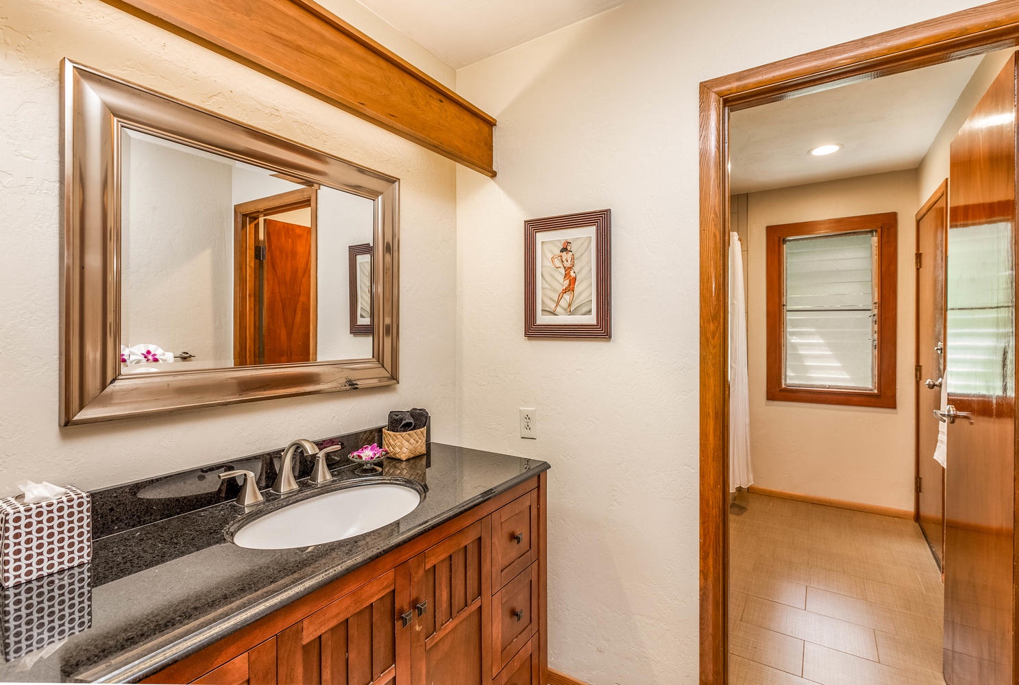 Princeville Vacation Rentals, Hale Anu Keanu - Downstairs bath
