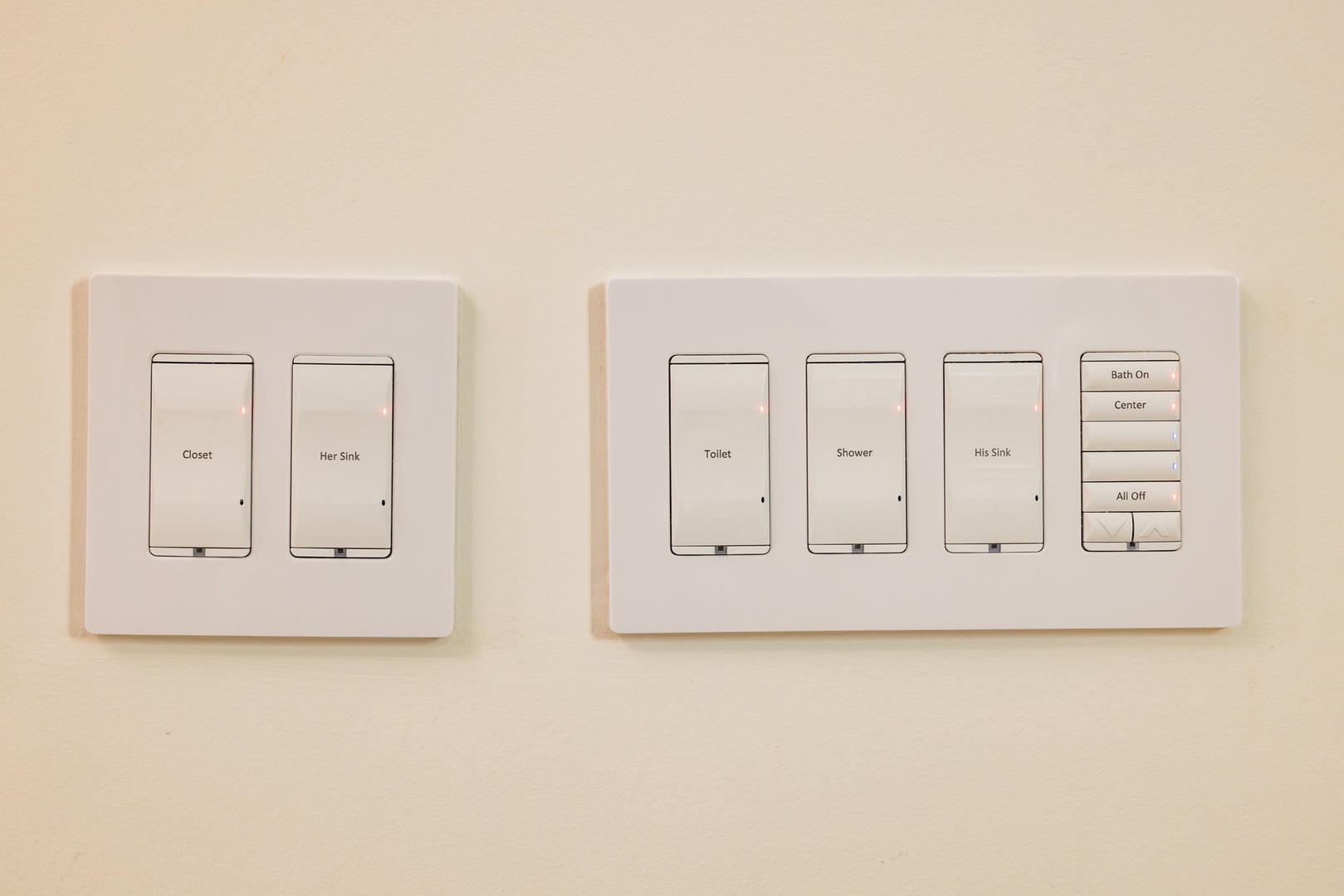 Honolulu Vacation Rentals, Kahala Grand Splendor - Modern light switches for custom ambiance at your fingertips.