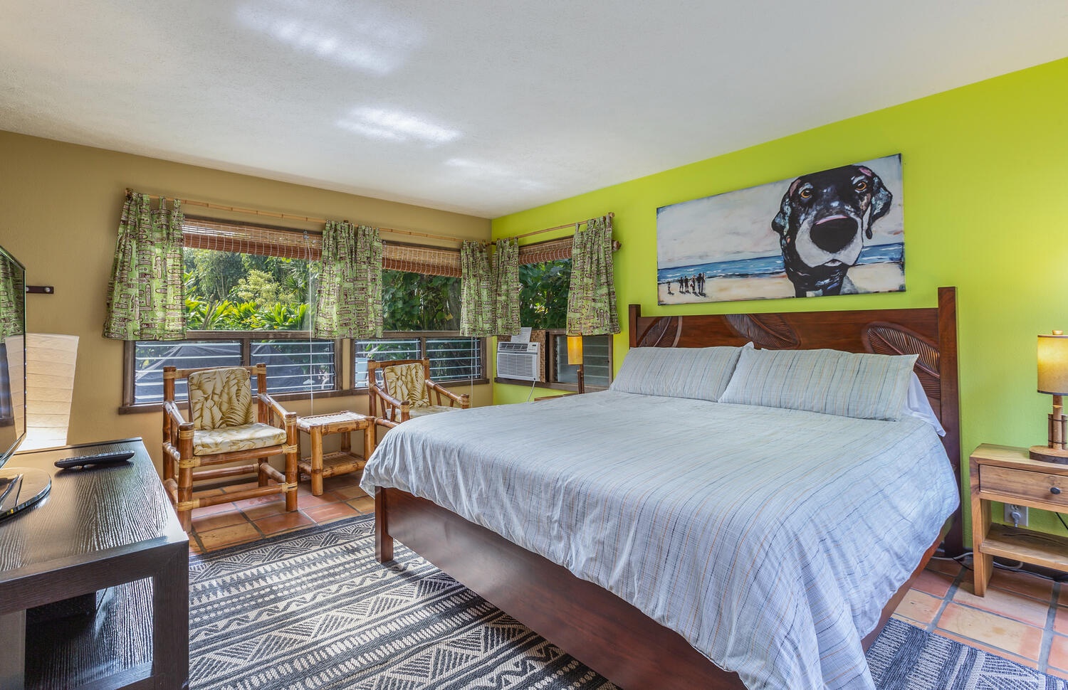 Princeville Vacation Rentals, Ailana Hale - Primary bedroom with king bed