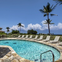 Kailua Kona Vacation Rentals, Keauhou Akahi 312 - Beautiful Complex pool with Ocean View