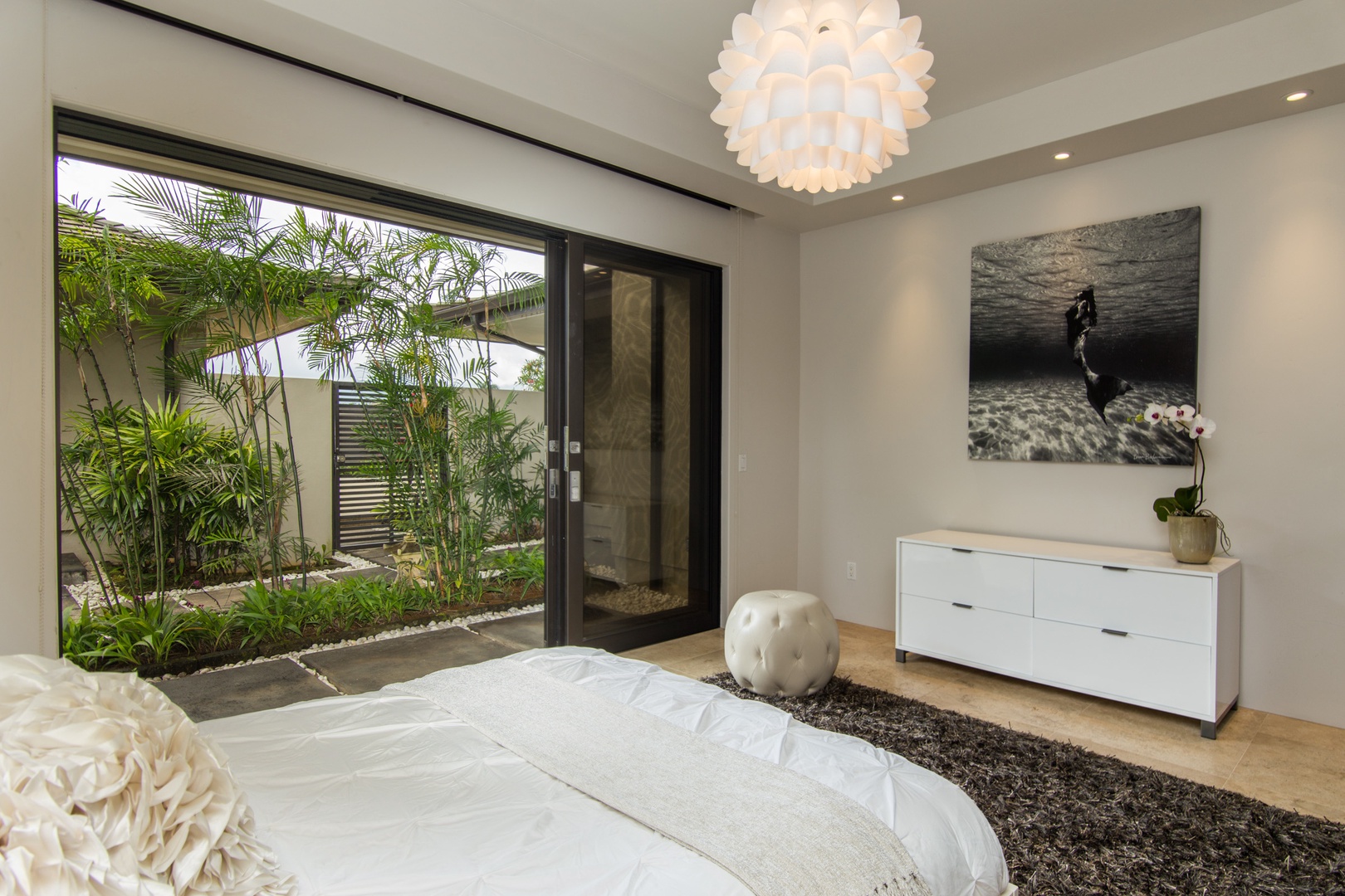 Princeville Vacation Rentals, Laulea Kailani Villa (KAUAI) - Bedroom three with queen bed
