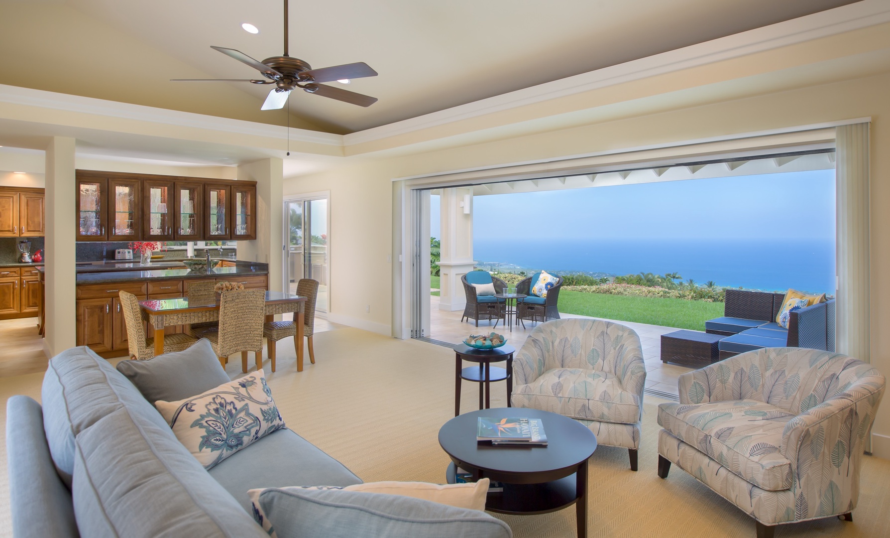 Kailua Kona Vacation Rentals, Hale Maluhia (Big Island) - Open concept living
