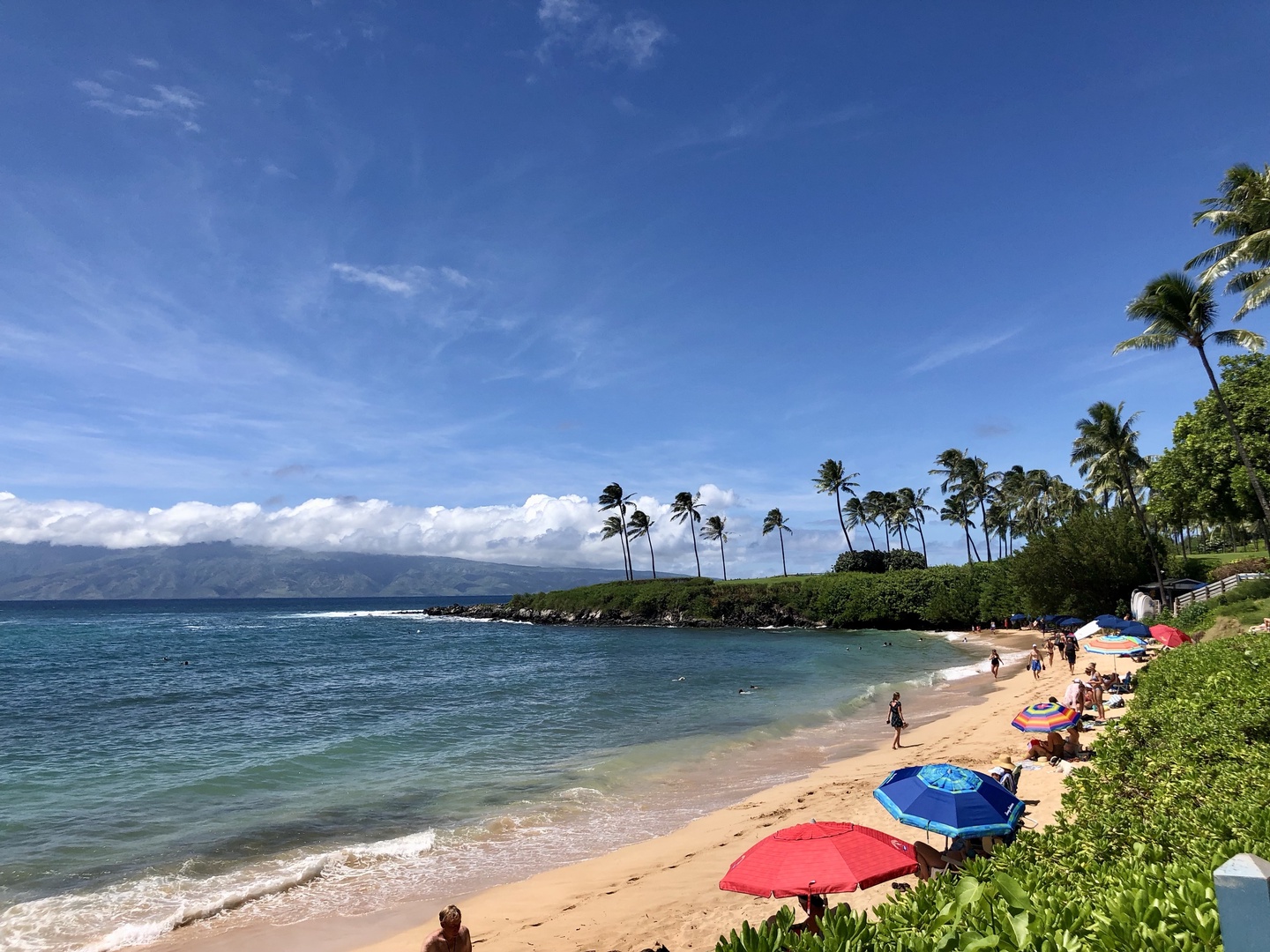 Lahaina Vacation Rentals, Kapalua Ridge 2321 - Relax under the warm Hawaiian sun on this beautiful, sandy beach