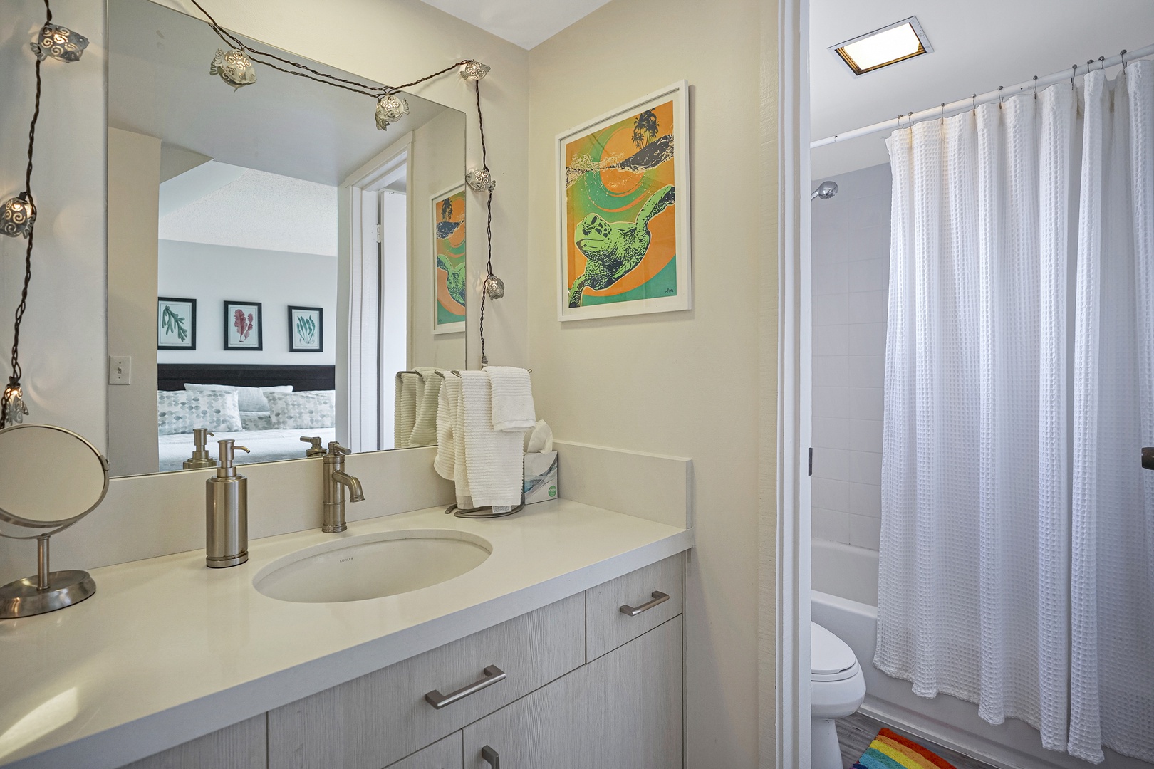 Princeville Vacation Rentals, Sealodge Villa H5 - Primary bathroom