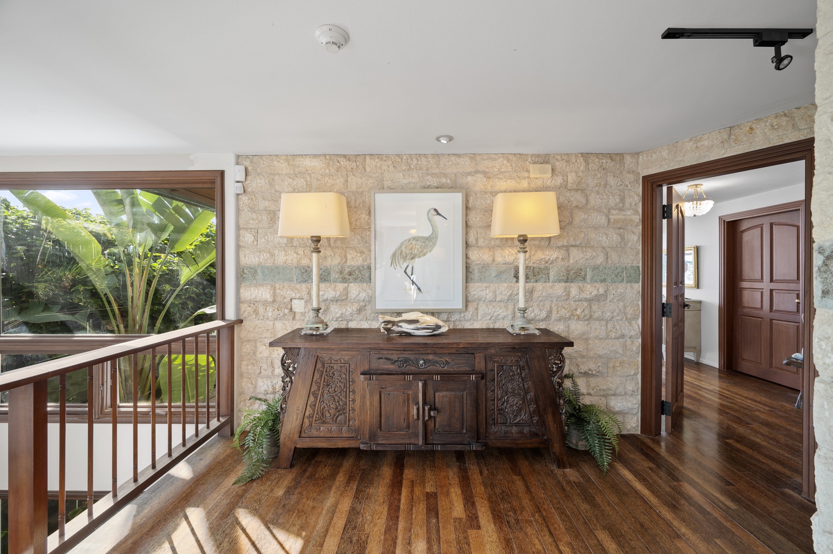 Honolulu Vacation Rentals, Kaiko'o Villa* - Just one of the stunning pieces of furniture you'll be surrounded by