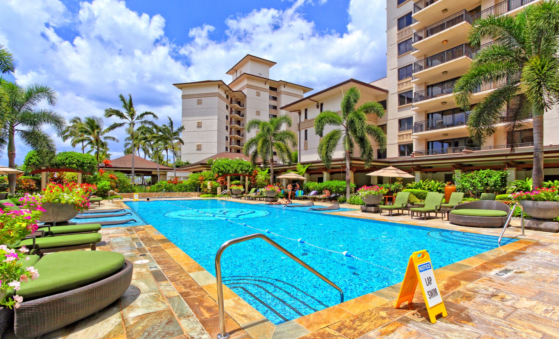 Kapolei Vacation Rentals, Ko Olina Beach Villas B706 - A refreshing day at the lap pool then off to sunset beaches.