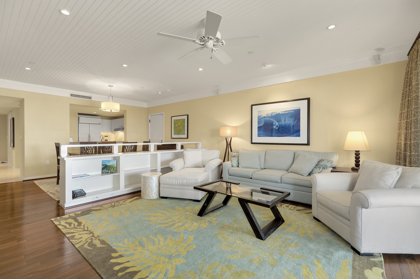 Kahuku Vacation Rentals, OFB Turtle Bay Villas 303 - Comfortable Living Area