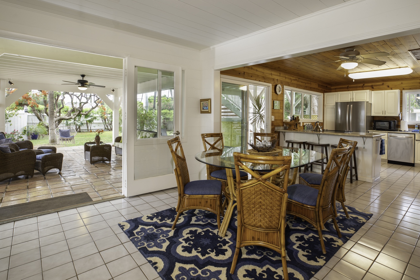 Kamuela Vacation Rentals, Honu Ohana- Puako 59 - Ample Dining Room Seating
