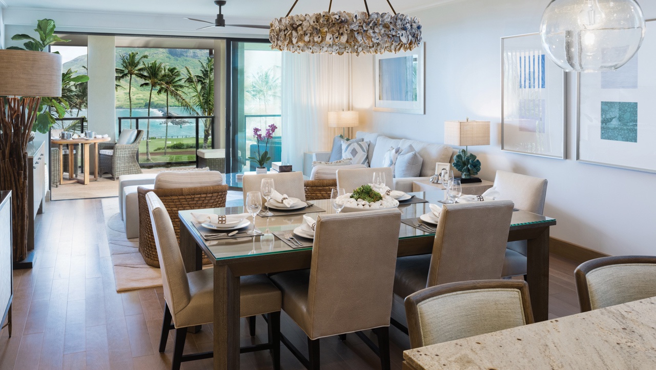 Lihue Vacation Rentals, Maliula at Hokuala 3BR Superior* - Open-concept living spaces and walls of sliding glass doors allow for true Hawaiian indoor-outdoor living.