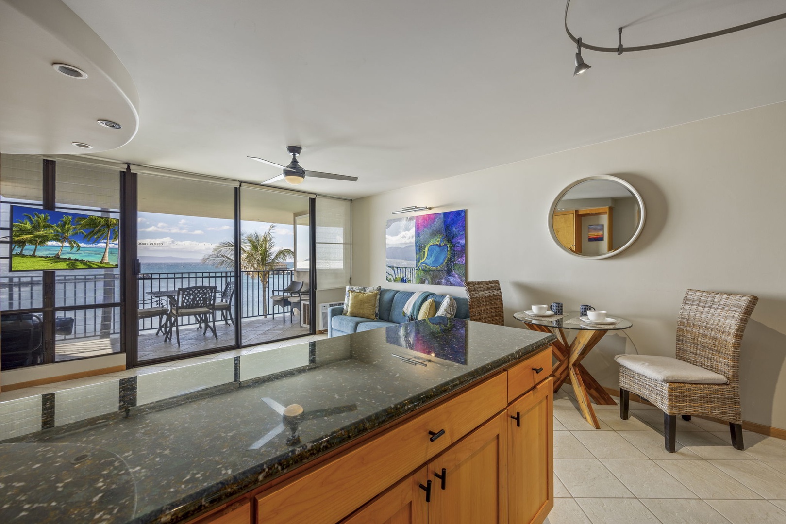 Wailuku Vacation Rentals, Milowai 310 - Claim the corner nook for slow breakfasts before anyone else is up.