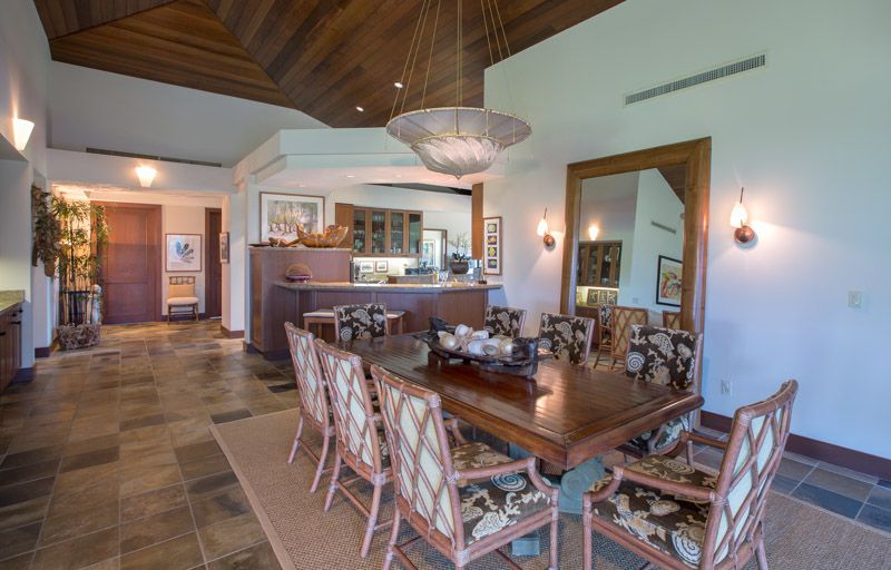Kailua Kona Vacation Rentals, Fairways Villa 120A - Dining room with seating for 6